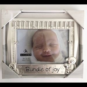 Baby picture frame bundle of joy